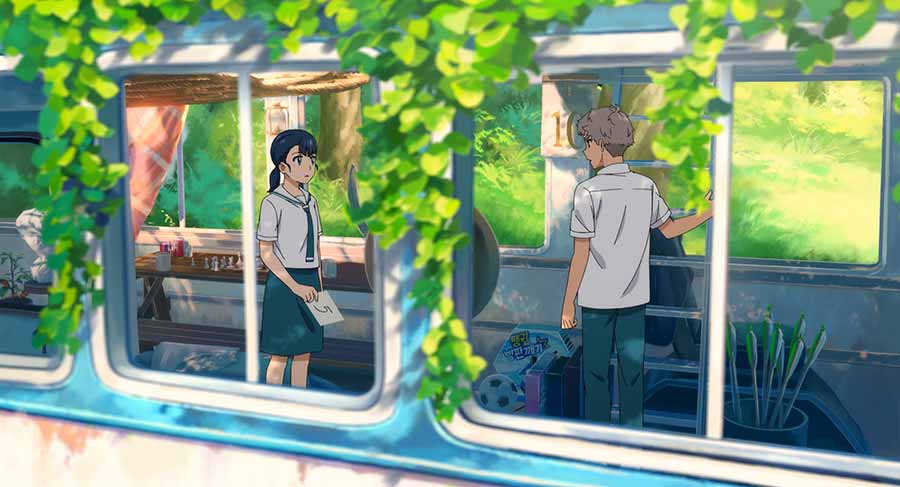 ภาพจากหนังแอนิเมชัน จดหมายของยอน