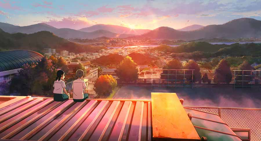 ภาพสวยจากแอนิเมชันเกาหลี จดหมายของยอน